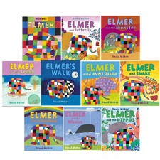 Elmer 10 Books Collection Set