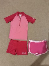 Rash Top 2-3 Years Shorts Swimwear Sun Protecting Set swimming