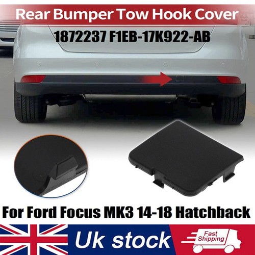 Rear bumper towing eye cover - rear,
