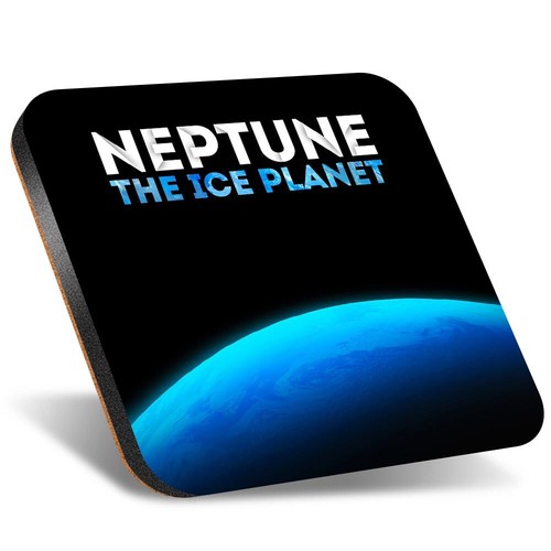 Square coaster 12cm neptune - 1x,