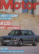 Motor magazine 3 November 1984