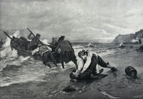 Critical moment engraving - a,