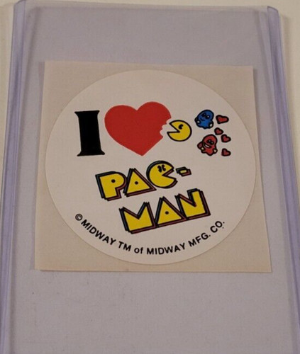 Love pac man 1980 midway - pac-man, 1980's