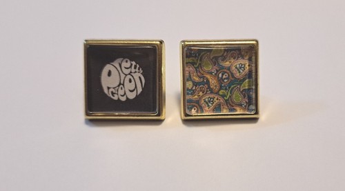 Pretty green badge set - pretty,