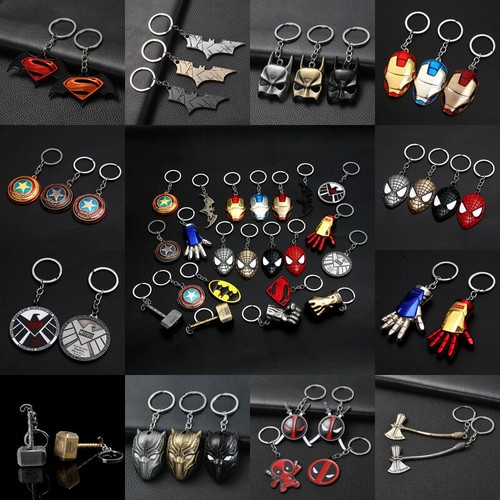 Superhero keychain key cap - keychain,