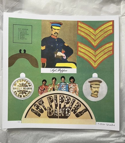 Peter blake signed original - signed, ap