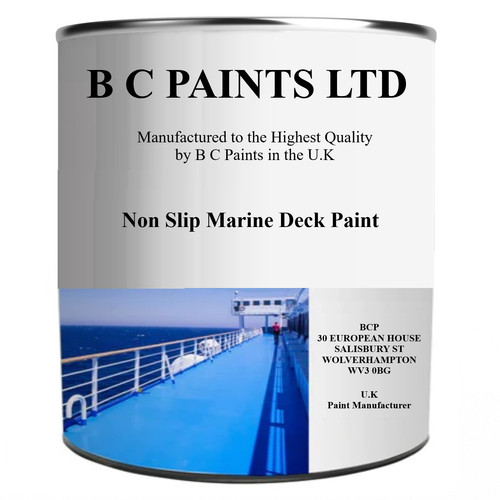 Marine deck paint - marine, non