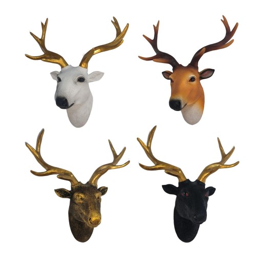 Wall mounted deer head - mounted, animal