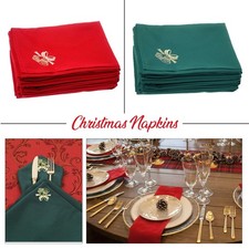 Christmas Napkins Polyester