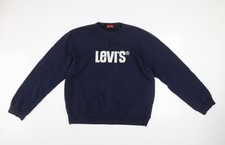 Levi's Men's Blue XL Crew Neck