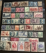 Old French Stamps Collection