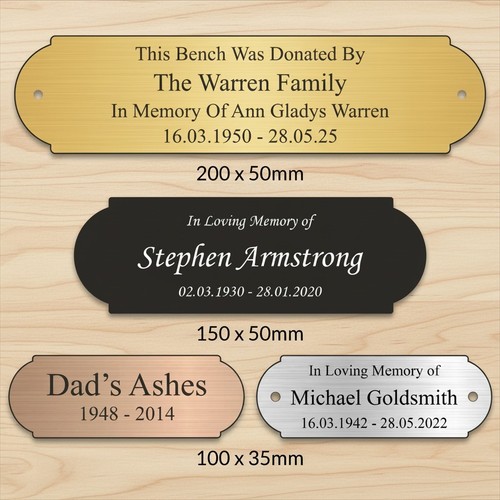 Memorial plaque engraved - memorial, plaque,