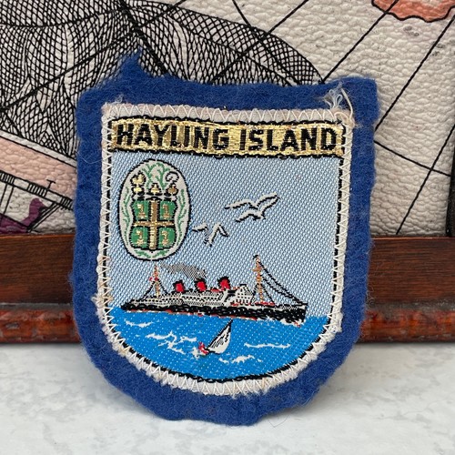 Vintage hayling island patch - vintage,