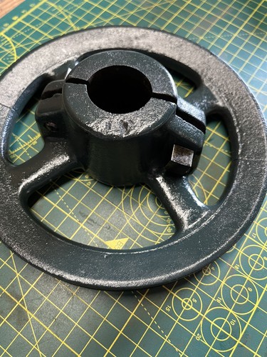 Cast iron single groove belt - cast,
