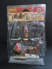 Lemax Christmas Village Collection Figurines - Santa, Sleigh & Reindeer