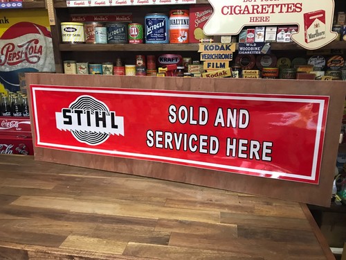 Huge stihl chain saws sticker - stihl,