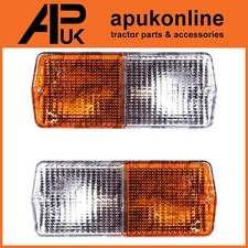Pair of Front Side Indicator Light Lamp for Massey Ferguson 240 265 275 Tractor