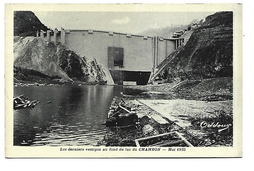 Barrage chambon - barrage,