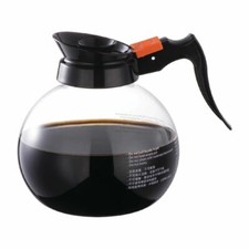 Coffee jug black made of - in,