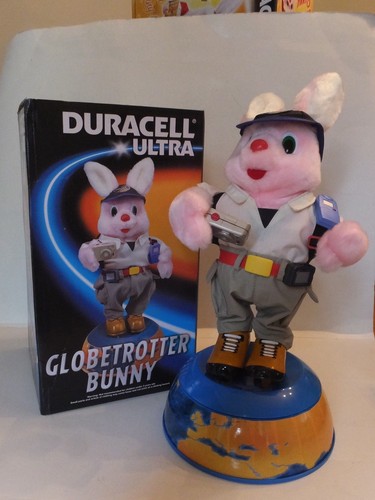 Duracell bunny globetrotter - duracell,