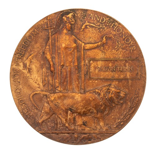Ww1 memorial plaque dadan - ww1,