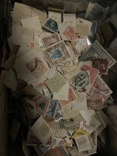 100 Random Mixed Worldwide Stamps From Old Vintage Collection