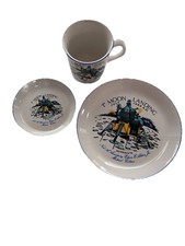 Vintage Crown Ducal Plates And