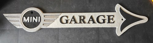 Mini garage sign - mini, sign.