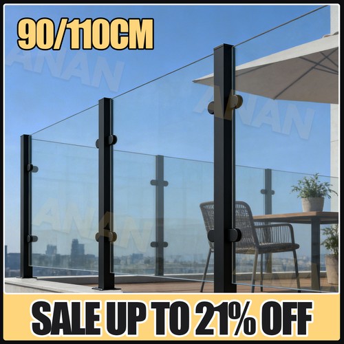 Balcony glass panel balustrade - panel,