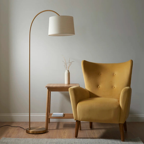 Floor lamp thackinh - lamp, brass