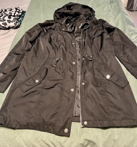 Ladies black hooded - black, lipsy
