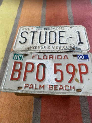 American licence number - licence,