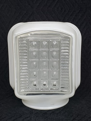 Vtg art deco white - white, &