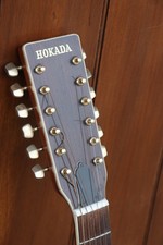 Japanese Hokada 12 String Acoustic Guitar (D-28 Style) c.1974 + Martin Strings