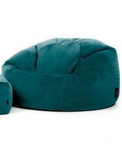 Plush velvet Beanbag Chair XL Luxury Bean Bags in Plush velvet, Lounger beanbags