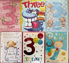 Age 3, Three, 3rd Birthday
