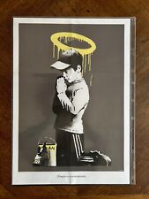 Banksy - Don't Panic Poster ‘Exit Thru The Gift Shop’ Dismaland POW Walled Off