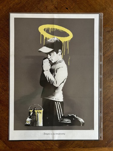 Banksy don panic poster - -,