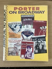 PORTER ON BROADWAY voice piano Sheet Music score & guitar chords 1987 - 58 songs