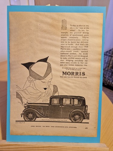 Original 1933 morris cowley - original,