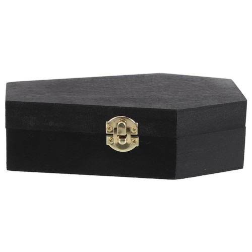 Wood pet urns goth trinket - goth, box