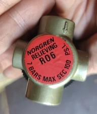 Norgren Relieving Regulator For Air And Water Systems