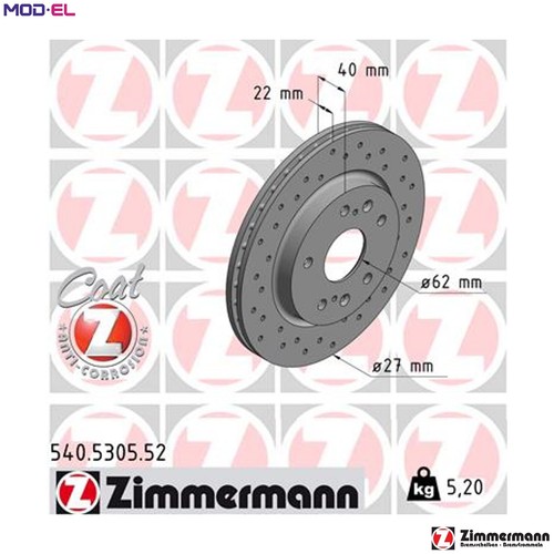 Brake disc 540 - brake,