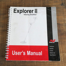 Minelab explorer 2 metal detecting manual.