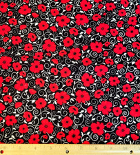 Black Background and Red