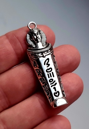 Egyptian sarcophagus pendant - egyptian,