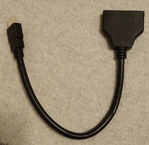 Hdmi splitter 2 out - in,