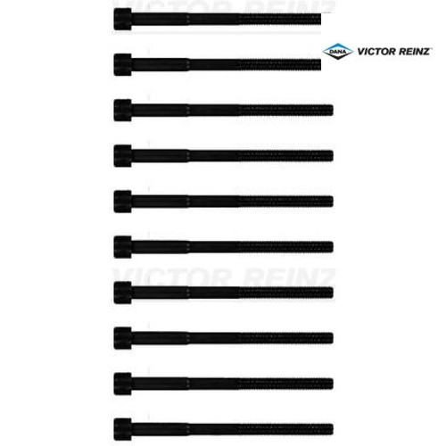 Cylinder head bolt set victor - bolt,