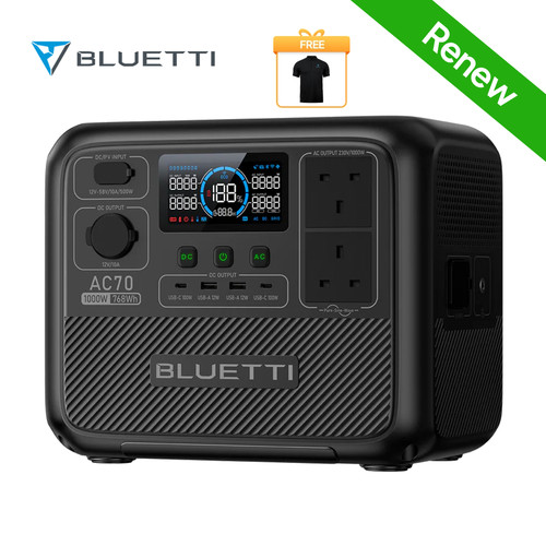 Bluetti ac70 768wh - bluetti,