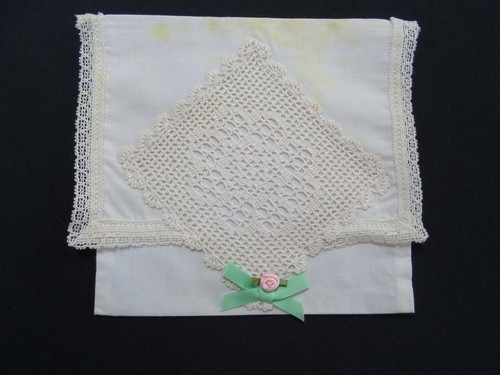 Vintage handkerchief case - vintage,